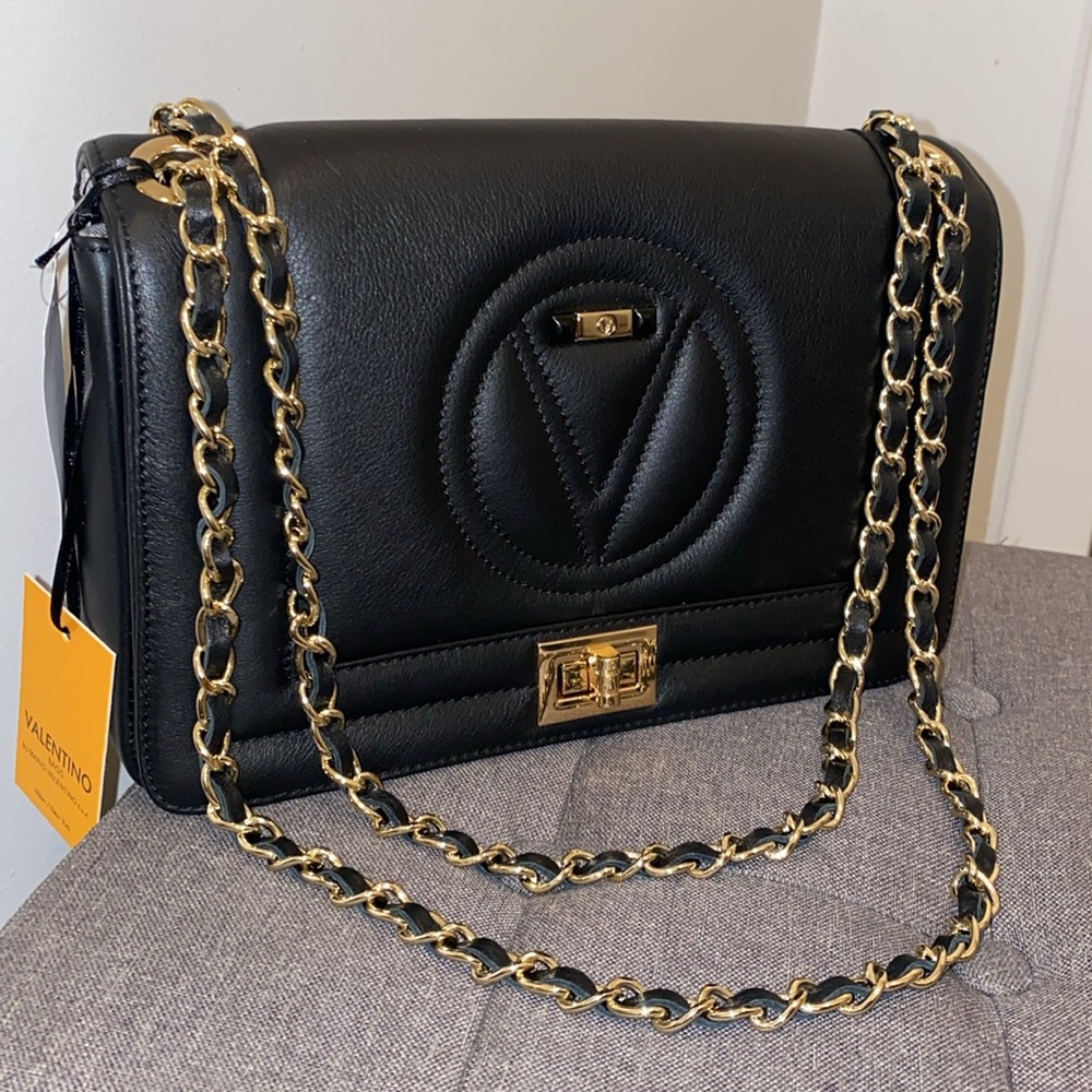Valentino Leather Shoulder Bag